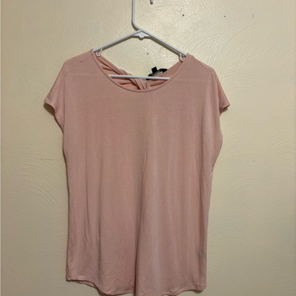 Simply Vera Vera Wang Pink Relaxed Short Sleeve Tee - Picture 1 of 9